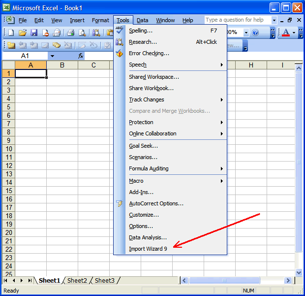 excel text import wizard save settings